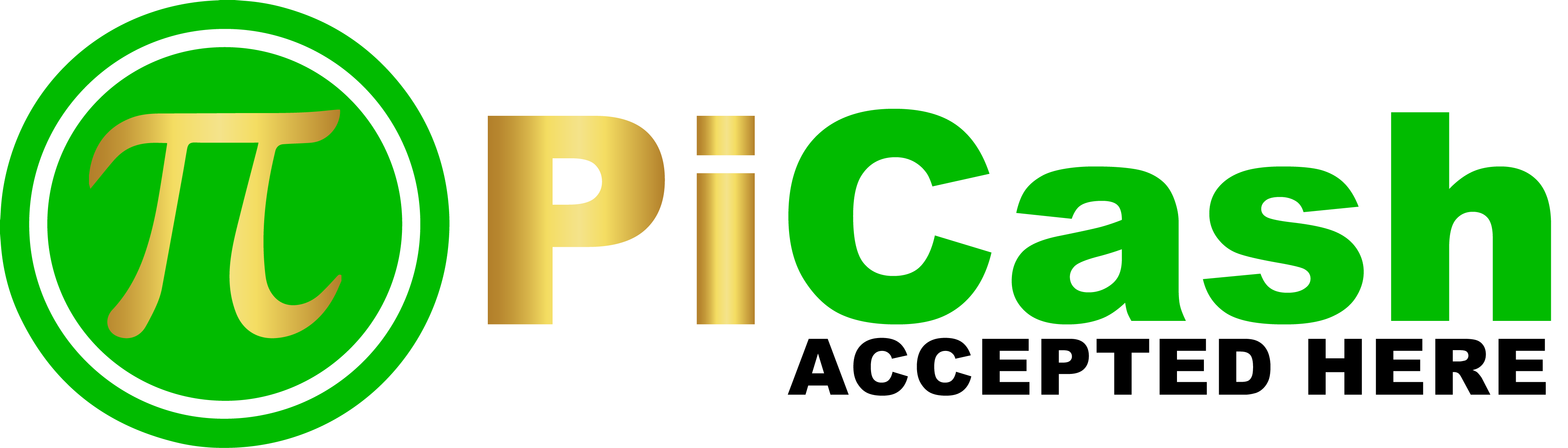 PiCash Accepted Here logo